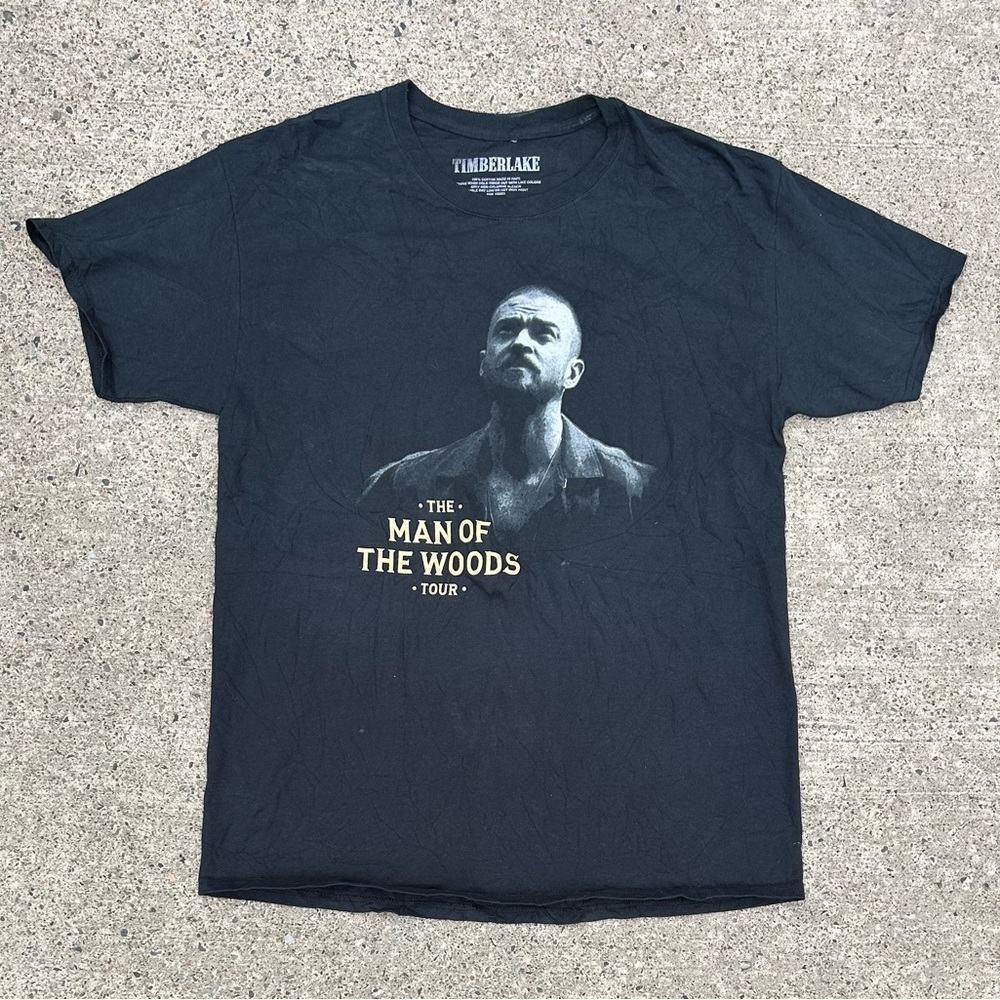 Justin Timberlake The Man of the Woods Tour Double Sided T-Shirt